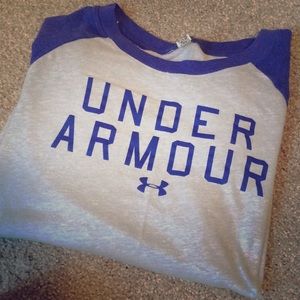 Under Armour baseball tee